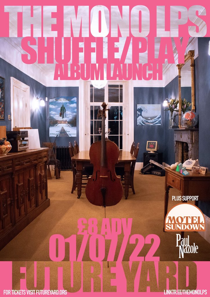 We are thrilled to announce that  <a href="/MotelSundown/">Motel Sundown</a> and  Paul Alessandro Nazole  will be supporting us at <a href="/future_yard/">Future Yard</a> for our headline album launch on Friday July 1st! Please go check them out because they are bloody boss! Get your tickets now!!! 
futureyard.org/listings/the-m…