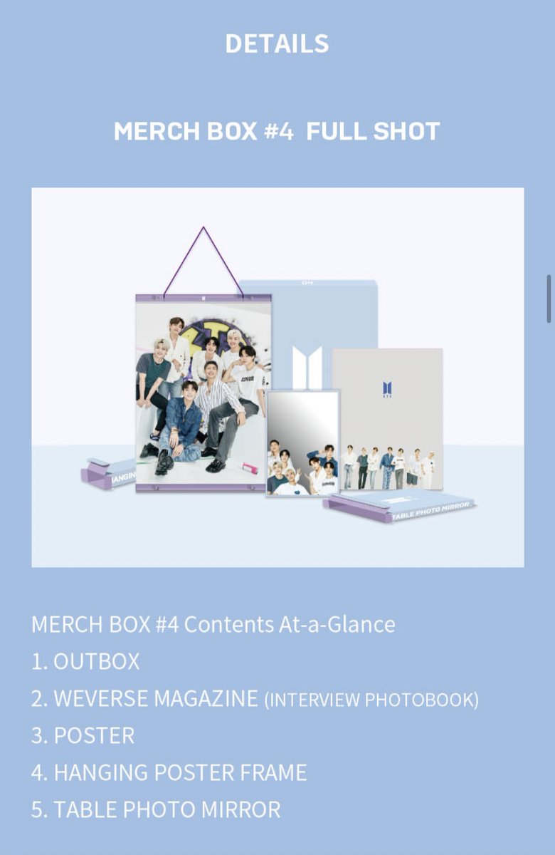 WTS BTS MERCH BOX 4 (For MY 🇲🇾)

🔺RM150 including postage (for WM, EM+RM15)
🔺I have them with me

Please DM or find me at carousell if interested 😊
carousell.app.link/9IgW2kgl6pb

Pls help rt. Thank you.

#pasarBTS <a href="/BTSMarketMY/">BTS Market 🇲🇾</a>  <a href="/BTStrading_MY/">🇲🇾BTS TRADE OFFICIAL MERCH</a>