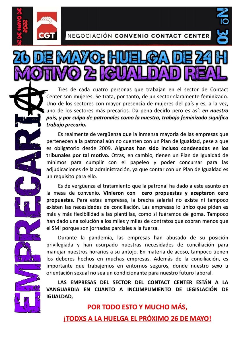 cgtdigitexcant's tweet photo. #PorUnConvenioDigno
#TelemarketingEnLucha
El próximo 26 de mayo, salimos a la calle para defender nuestros derechos.
#ColgamosLosCascos https://t.co/ldCSZDpDNh