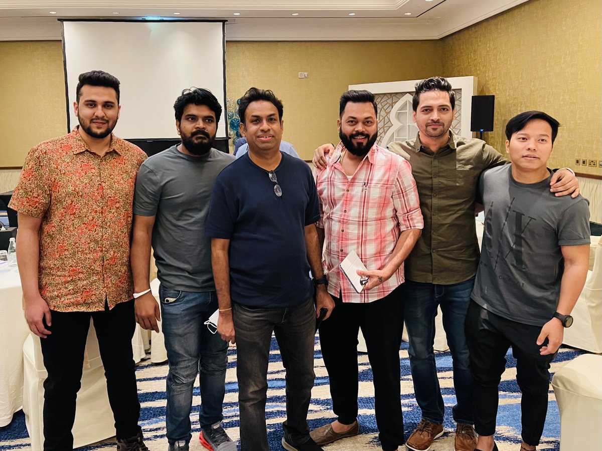 ManojSaru's tweet photo. It was nice meeting you all ๐โ๏ธ #TechGang๐ฅ
@AmreliaRuhez @ShokeenSanchit @8ap @geekyranjit @iamprasadtech https://t.co/QDr3Z4znaS