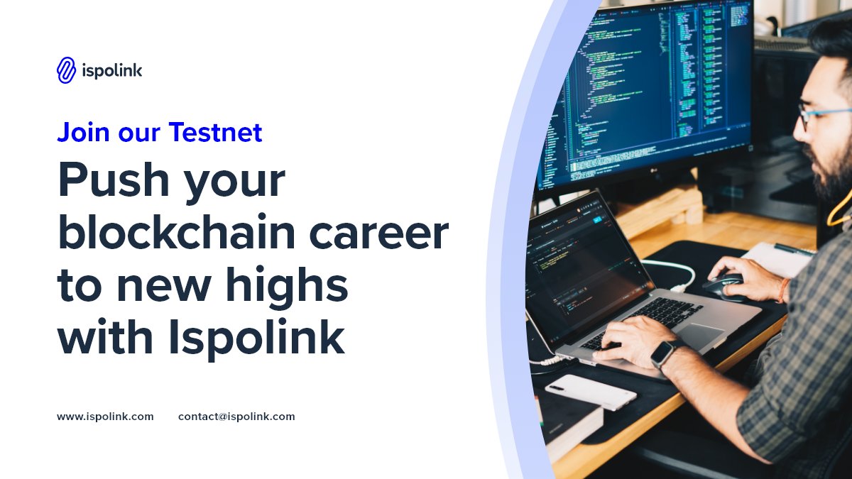 ispolink's tweet photo. 🎉This is the moment you've been waiting for🤩

🔥Ispolink is pleased to open up Testnet for user registration  🚀🌖

Sign up now: https://t.co/aUI3WTgdyP https://t.co/McljAKi5Aq