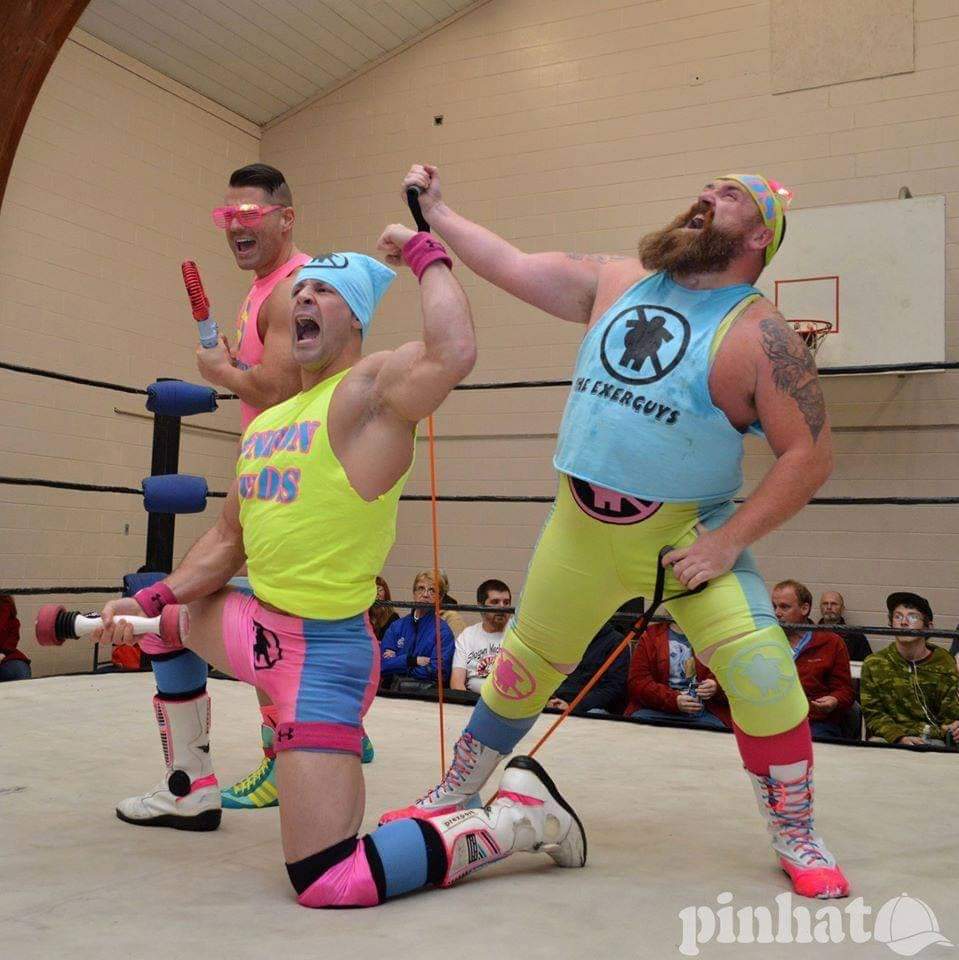 TheExerGuys's tweet photo. Happy 10 Years to the Exerguys #wrestling https://t.co/LzwRzzmYc3