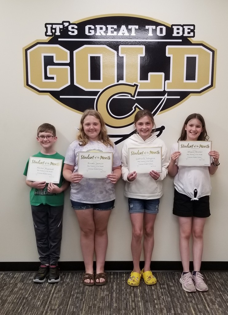 CorunnaMS_CPS's tweet photo. Congratulations to our May Students of the Month! https://t.co/SzPryUy0mA