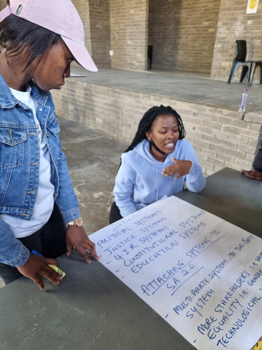 rivonia_circle's tweet image. [DEMOCRACY BUILDER E.CAPE]

In Sterkspruit all groups designing South Africa 2.0 decided of the things they want to solve for they want to all create new systems. Education systems, election systems, the justice system. 

Sterkspruit is done with #Systemoffline

#ActionCircles