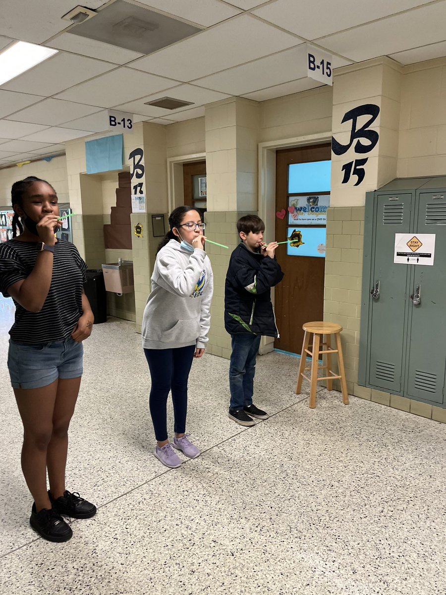 WickerSci's tweet photo. Yesterday’s @QMSGriffins students had a STEM challenge… straw rockets 🚀
#howfarwillitgo #engineering #lookoutNASA #handsonlearning https://t.co/xCzG7fbr2I