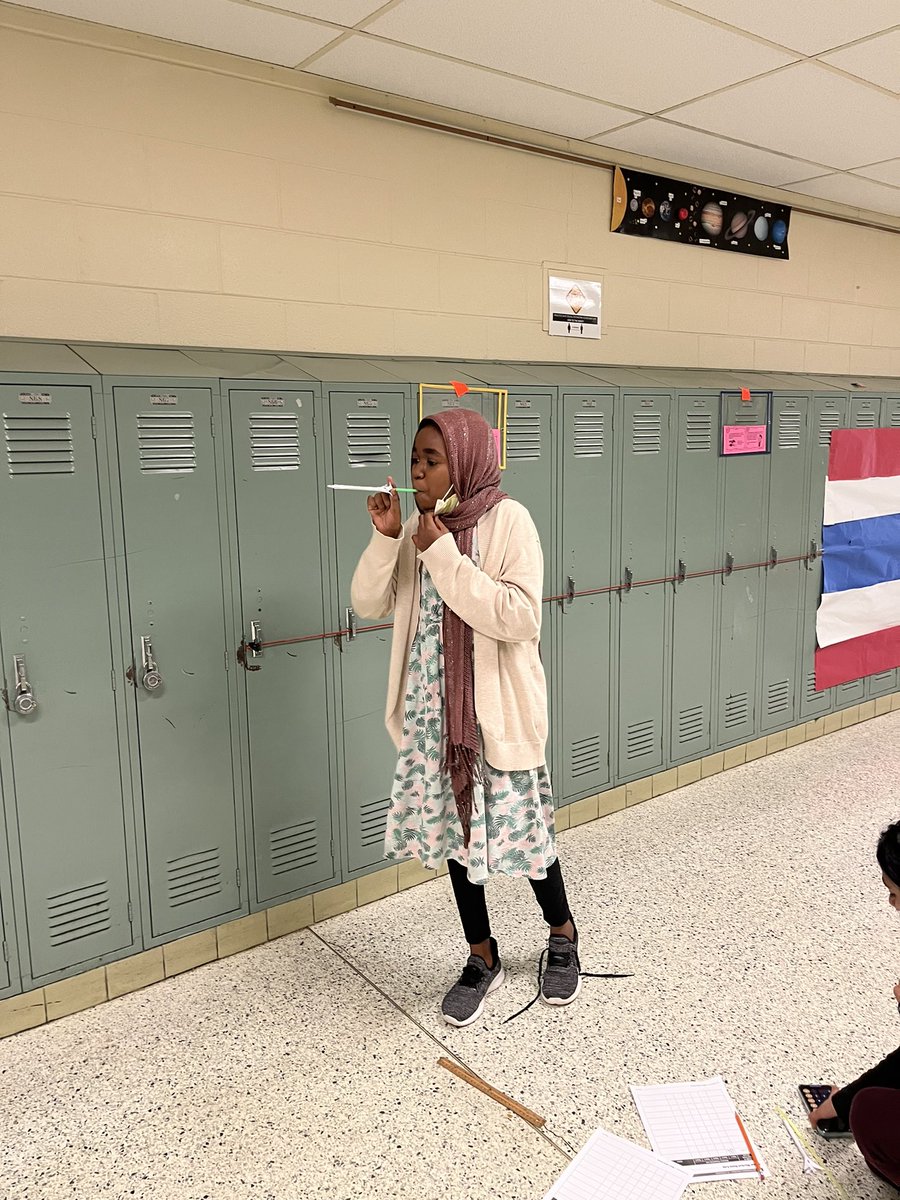 WickerSci's tweet photo. Yesterday’s @QMSGriffins students had a STEM challenge… straw rockets 🚀
#howfarwillitgo #engineering #lookoutNASA #handsonlearning https://t.co/xCzG7fbr2I