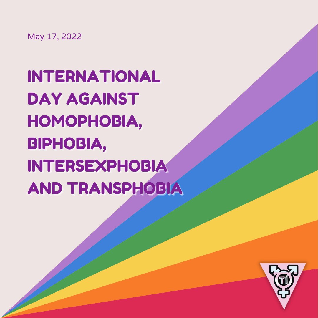 Í dag er alþjóðlegur dagur gegn fordómum gagnvart hinsegin fólki. Sameinumst gegn hatri og fordómum og leggjum okkar af mörkum til að tryggja að hinsegin fólk geti lifað sínu lífi, sýnilegt og án ótta við misrétti og ofbeldi. 🏳️‍🌈
#IDAHOBIT