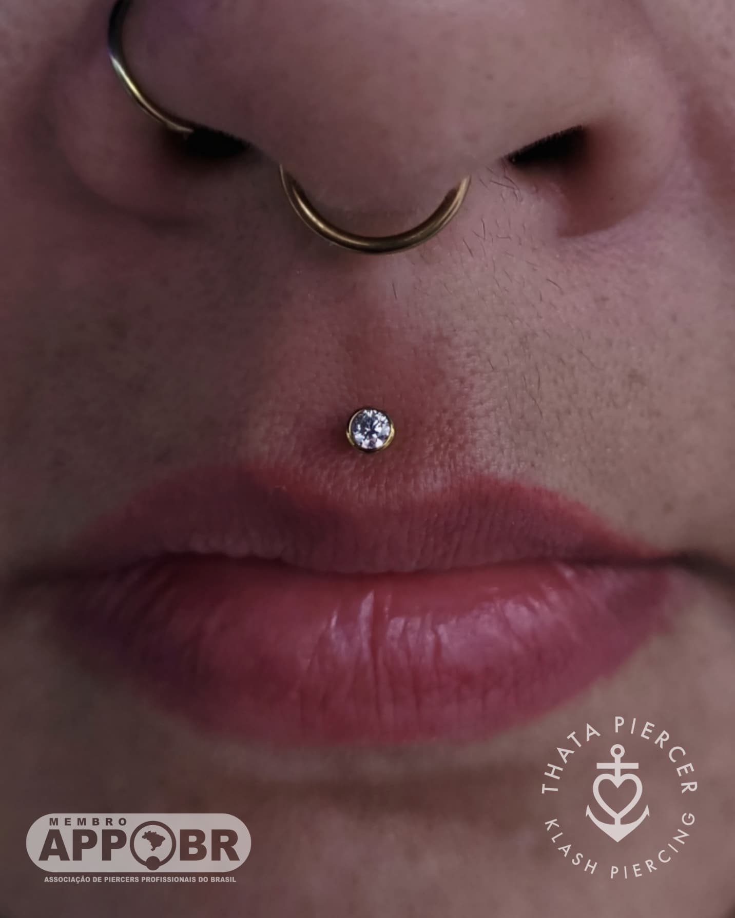 Thaiane on X: PHILTRUM PIERCING #philtrumpiercing #boca #piercing