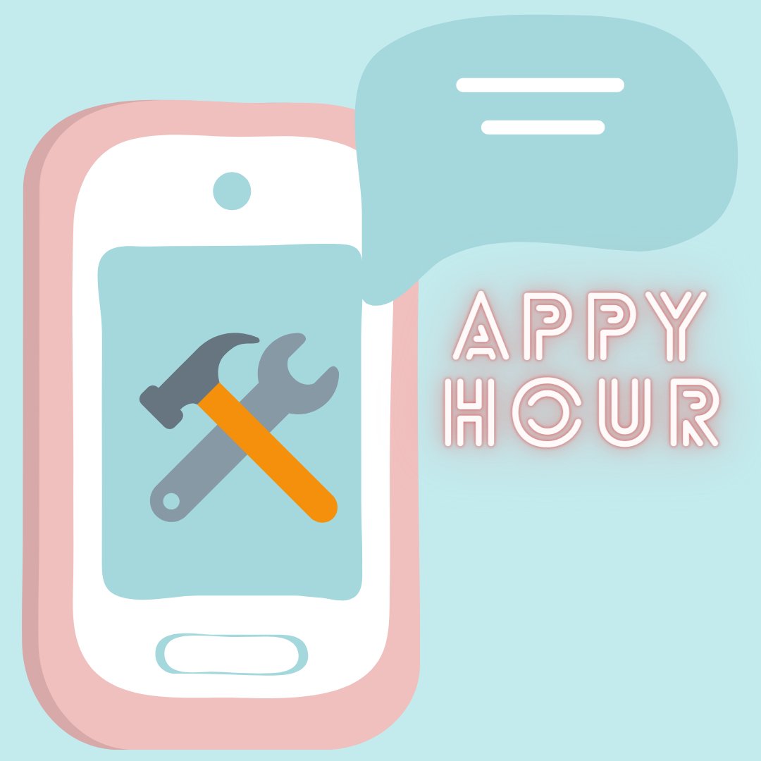 DBSLibraryTwits's tweet photo. Welcome to (H)Appy Hour! Our new class is starting this week on Thursday and Friday at 11am. We'll be teaching you the good, bad and ugly of the apps and tools you can use for your studies. Here's the link to Thursday's class: https://t.co/3sWdhSsDCj
#DBSLibrary #DBSstudents https://t.co/YcKJJSdtKC