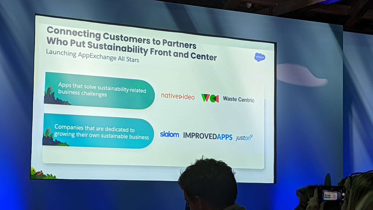 Simon | Chief Knowledge Bee (@improvedapps) on Twitter photo Delighted to be recognised at the Salesforce London Partner Forum today at Tobacco Dock, for our dedication to growing a #sustainable business. <a href="/partnerforce/">Salesforce Partners</a> <a href="/Slalom/">Slalom</a> <a href="/nativevideo/">Vinton by Nativevideo</a>
appexchange.salesforce.com/mktcollections… Delighted to be recognised at the Salesforce London Partner Forum today at Tobacco Dock, for our dedication to growing a #sustainable business. <a href="/partnerforce/">Salesforce Partners</a> <a href="/Slalom/">Slalom</a> <a href="/nativevideo/">Vinton by Nativevideo</a>
appexchange.salesforce.com/mktcollections…