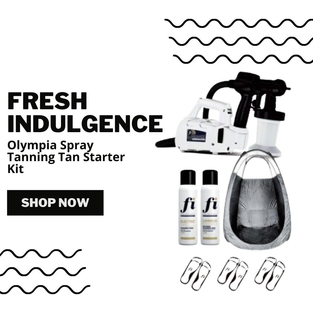 FreshIndulgTan's tweet photo. Fresh Indulgence Olympia Spray Tanning Starter Kit contains:
FreshMist tanning machine
Spray Tan PopUp Tent (brown, pink or black)
250ml of Caribbean Indulgence 9.5% (medium), and 250ml of Original formula in 11% (dark)
10x pairs sticky feet
#summer #tanningmachine #spraytankit https://t.co/Yl7HRJjAM6
