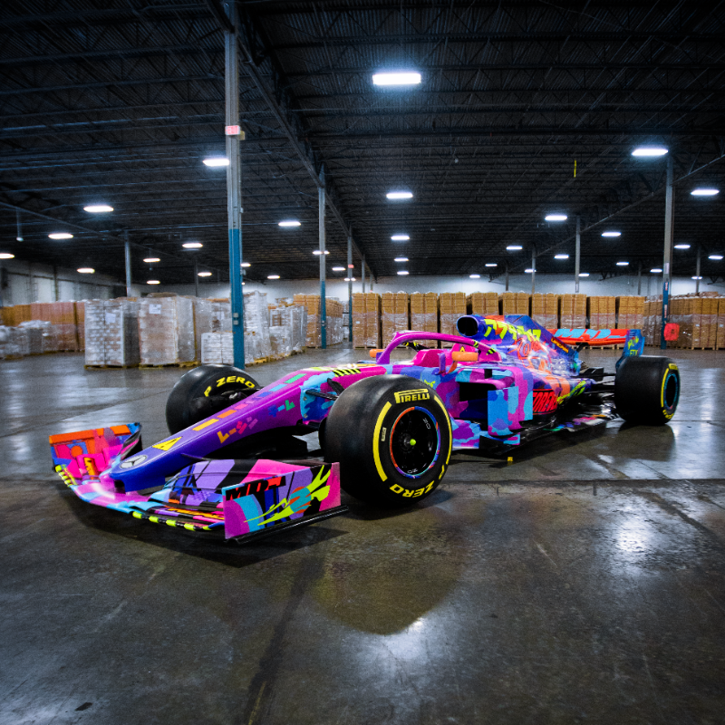 MercedesAMGF1's tweet photo. Two days to go! 🙌 Our @FTX_Official Intersection auction close this Friday. 🎨👀

Your once-in-a-lifetime opportunity to own a full size art car, wrapped in @Mad_Dog_Jones' NFT artwork. 👇