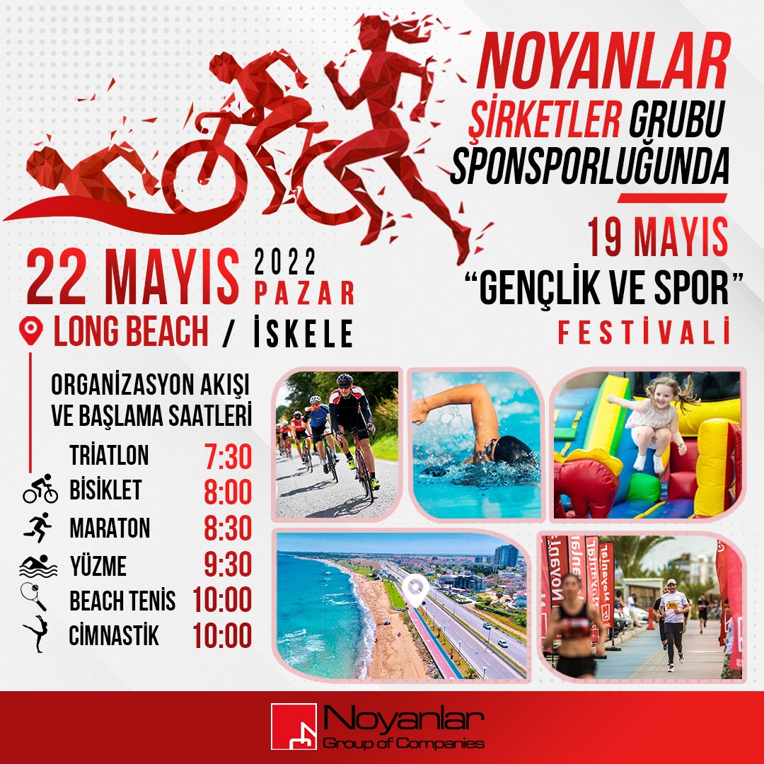22 Mayıs'ta Ailenle, Çocuklarınla, Arkadaşlarınla Hep birlikte sabah seni buraya çağırıyoruz.

📍 22 Mayıs'ta Biz İskele Long Beach'deyiz 🤜🏻🤛🏻

Sen Neredesin? 

🧒🏻👶🏻 Her Yaş Kategorisinde Oyun Parkları
🎛️ DJ Performans
🤡 Palyaçolar
▪️Maskotlar
▪️Animasyon Ekibi
▪️Etkinlikler