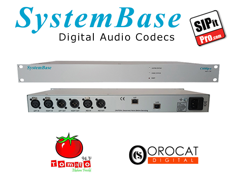 Systembase_LTD's tweet photo. We are pleased to announce that @tomato_fm, Maharashtra, #India, have recently installed a pair of the new, low cost, Systembase Ltd #C600ip-s #AoIP audio codecs. 
For further information please contact our distributer OROCAT DIGITAL SOLUTIONS, in #Delhi. #india https://t.co/vGNcpIdSaN
