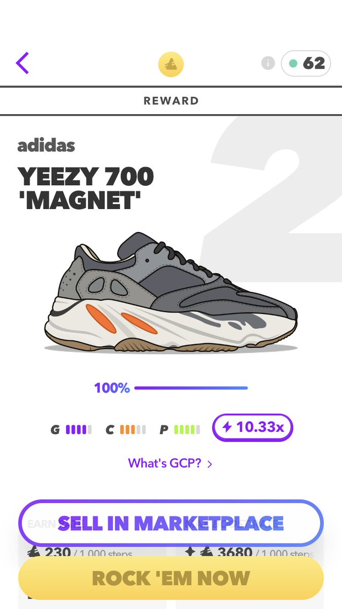 copMovetoEarn3's tweet image. Agletで遂に５万歩目にしてキラキラの靴が当たりました！
ただ、未だにキラキラ靴のメリットを分かっておりませんw

#Aglet 
#MoveToEarn