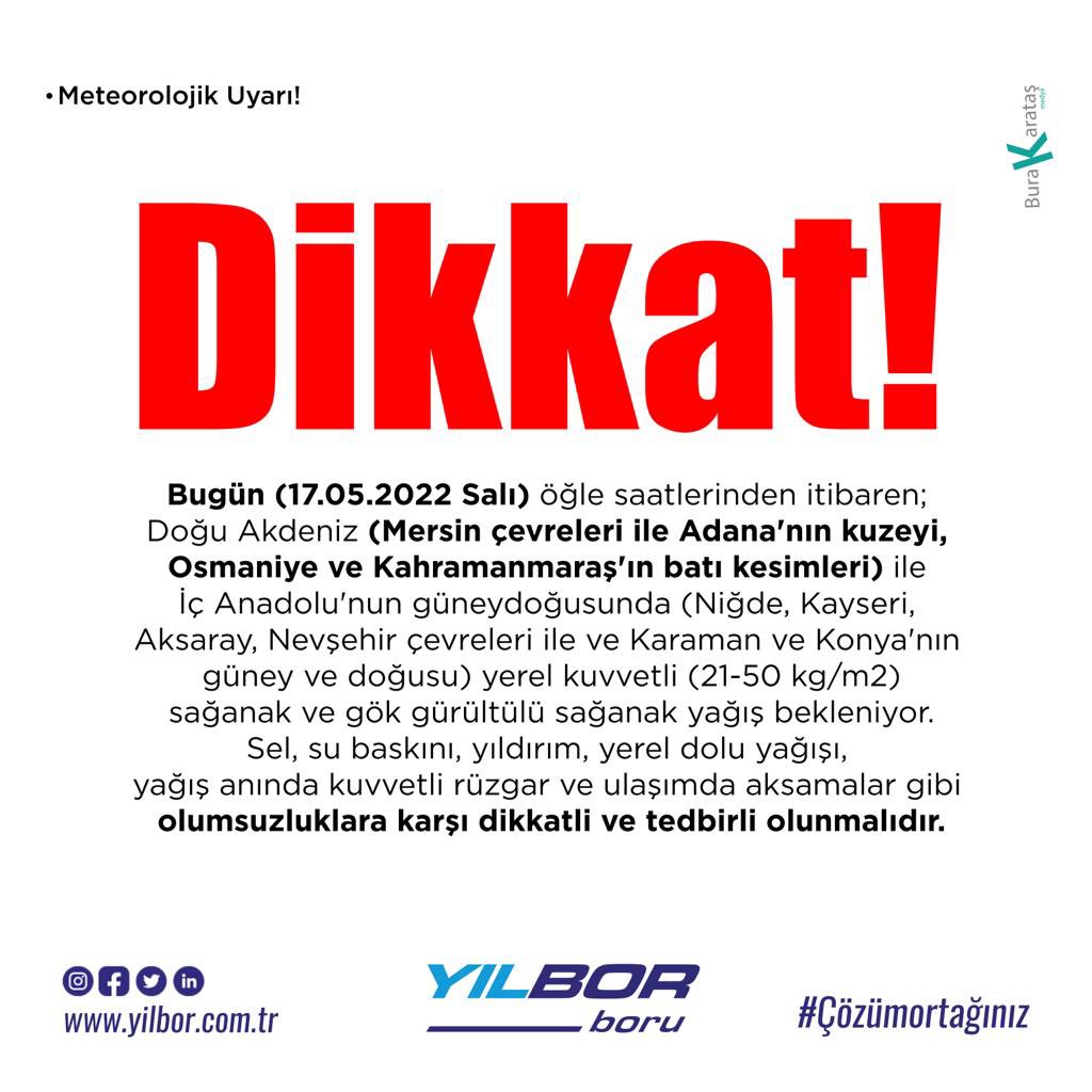 YILBOR BORU PLASTİK tweet media