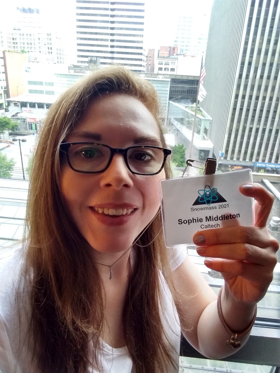 sophiemid's tweet photo. Pleased to be at my first in-person conference in quite some time, #RPFSnowmassMeeting #snowmass21. The second day today, and I'm getting ready for my talk on muon charged lepton flavor violation. https://t.co/yHz7ha308e