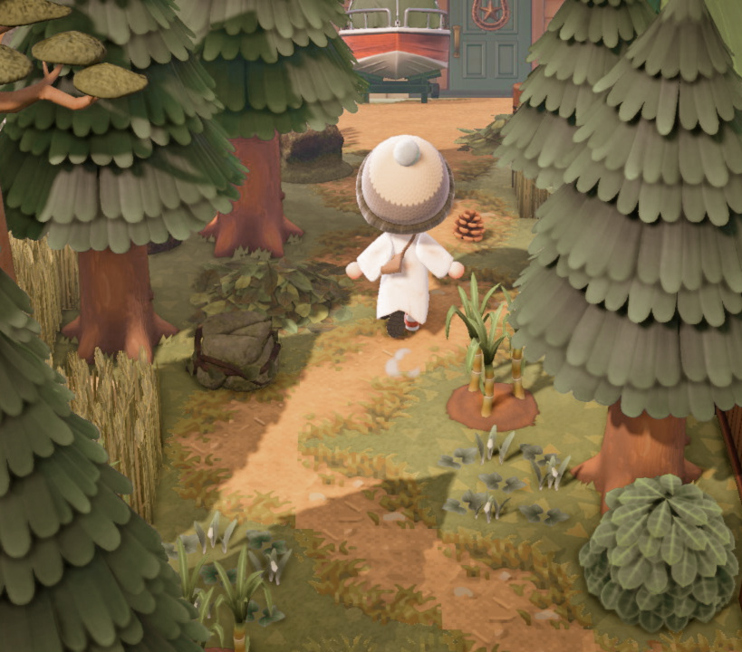 こういう小道作るの大好き☺️
#あつ森 #あつ森写真部 #ACNH