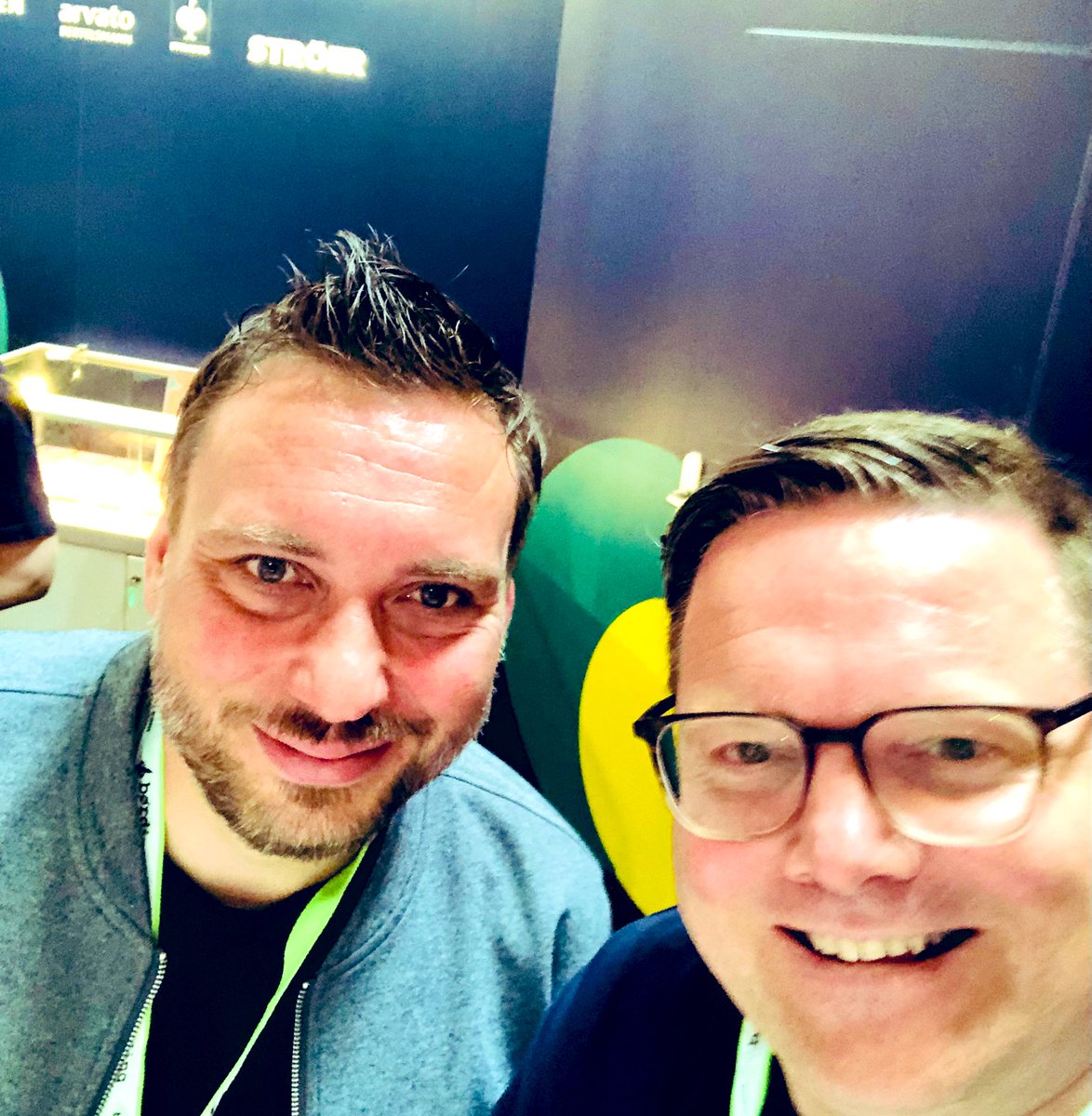 MBlenski's tweet photo. Nice! #radancy &amp; #dvinci | Erster cooler Kontakt mit den neuen Investoren von #firstbird. Viel Erfolg #TorbenUrff! #HRTech #HR #Recruiting #Messe #Koeln #PostX Danke @dvinciEasy @firstbird @RadancyDE @hrtech_de https://t.co/bNMD9QVM61
