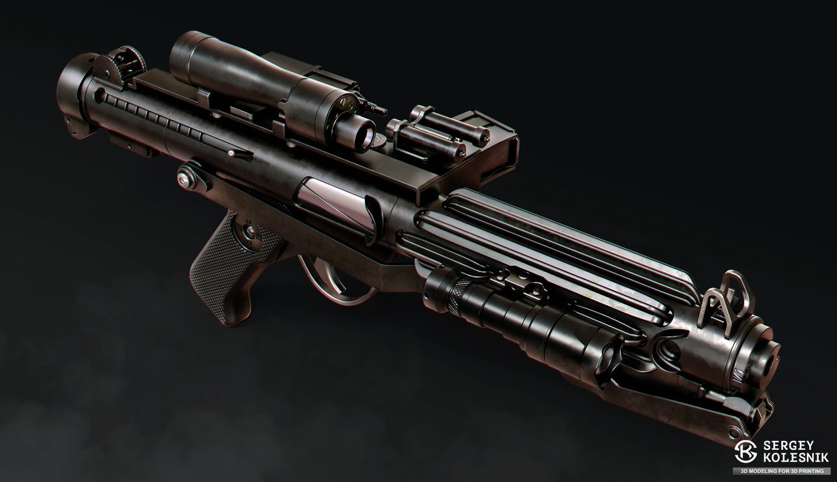 3dspicasso's tweet photo. in https://t.co/2vYfv6yPIM E-11 blaster 3d model
#prop #starwars #replica #cosplay #scalemodel #3d #3dmodeling #e11blaster for my supporters https://t.co/Xhyzq2XH1T