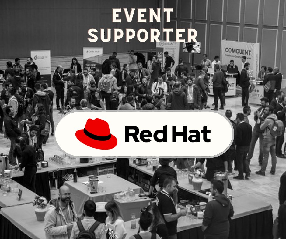 voxxed_thess's tweet photo. We really appreciate the contribution of our supporters! @RedHat is the world’s leading provider of enterprise #opensource solutions, using a community-powered approach.

#eventsupport #thankful #thessaloniki #voxxed #voxxedthess #softwrare #developer #conference #programming https://t.co/t4gDMIWRtB