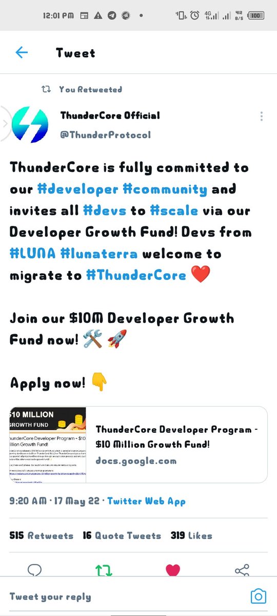 SIMPLY_ALAYE's tweet photo. @ThunderProtocol https://t.co/oLD6NjQnr7