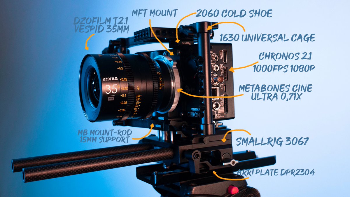 Muchos nos habéis preguntado cuál es nuestro setup para la <a href="/ChronosCameras/">Chronos Cameras</a>  2.1 y aquí lo tenéis, con un 35mm de #dzofilm e iluminado con 2 #pavotube30c de <a href="/NanliteGlobal/">Nanlite Global</a> 
Esperamos que sea útil para toda la comunidad de #highspeedshooters

#HighspeedART #slowmotion #Cameras