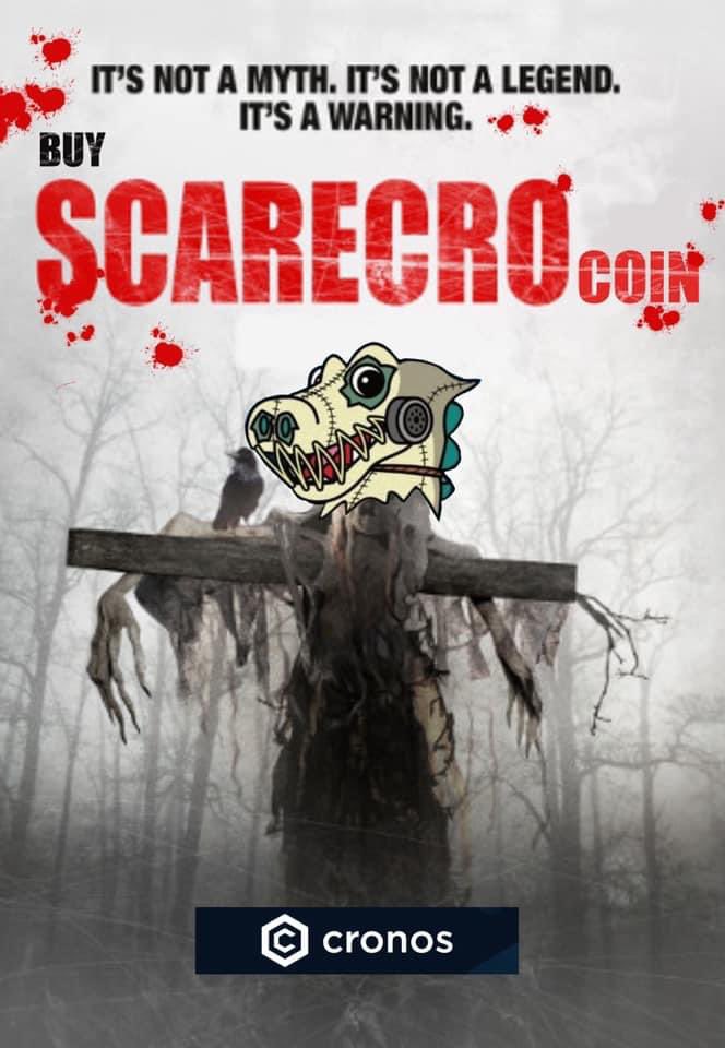 Crypto_gems70's tweet photo. 🚀🍀 #giveaway SCARECRO 🚀🍀
250$ $cro 5 winner 50$ ea
Bonus 20 winner #nft mix (from my collection)

1⃣ Follow ME+ @ScareCroCoin
2⃣ RT, ❤️ &amp; tag 3 friends 
3⃣ Join tg: https://t.co/kkBnvnkQPP
🕜friday 20th may 15:00pm utc

#cro #cronos #ScareCRO $scro https://t.co/sNWytrLxnV