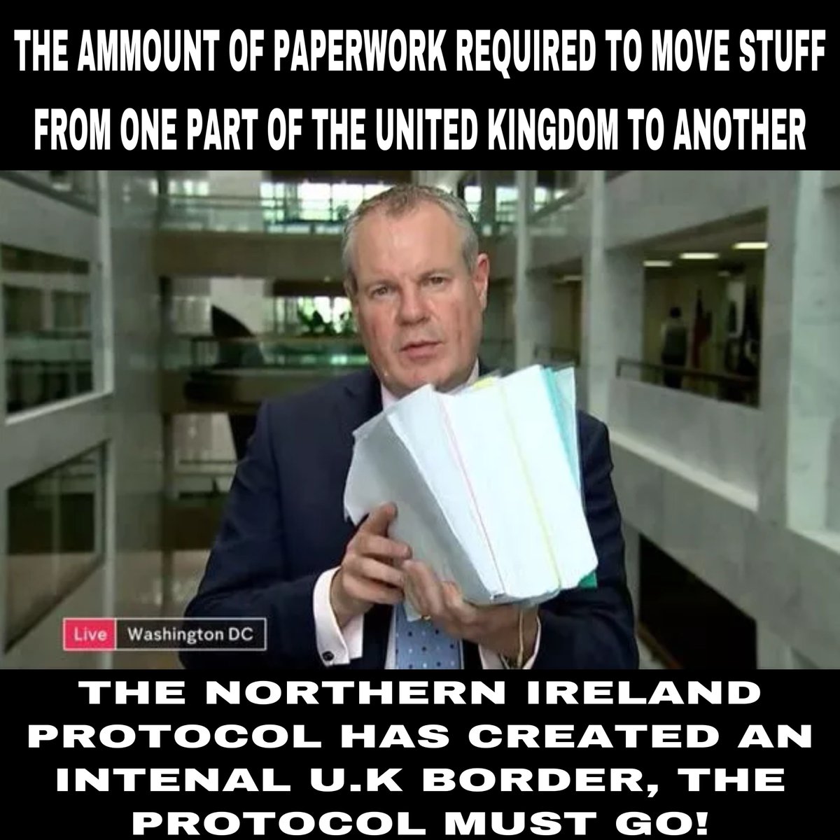 jolenebuntinguk's tweet photo. THE NORTHERN IRELAND PROTOCOL HAS CREATED AN INTENAL U.K BORDER, THE PROTOCOL MUST GO!
#BrexitForAll #NoIrishSeaBorder #EUOutOfUlster #NoSurrender https://t.co/xnHAPekfyP