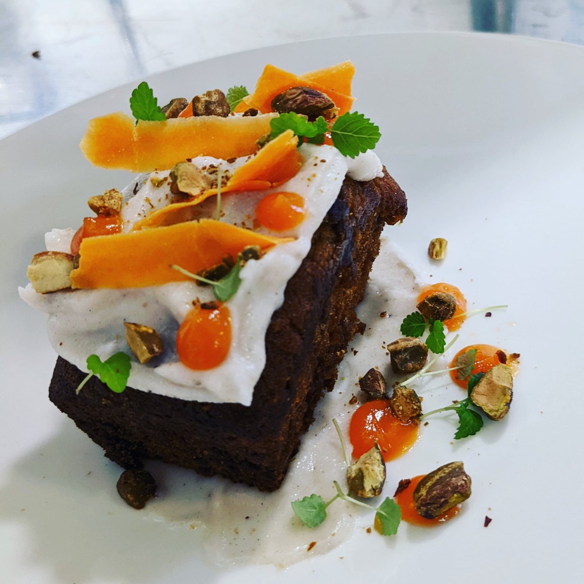 Happy #WorldBakingDay! We love the <a href="/Risingsunsheff/">The Rising Sun</a>'s homemade vegan carrot cake with spiced cream cheese frosting - pairs beautifully with a zesty IPA like our Voyager! (Their kitchen isn't open today, but we couldn't resist giving it a share for some inspiration for you!)