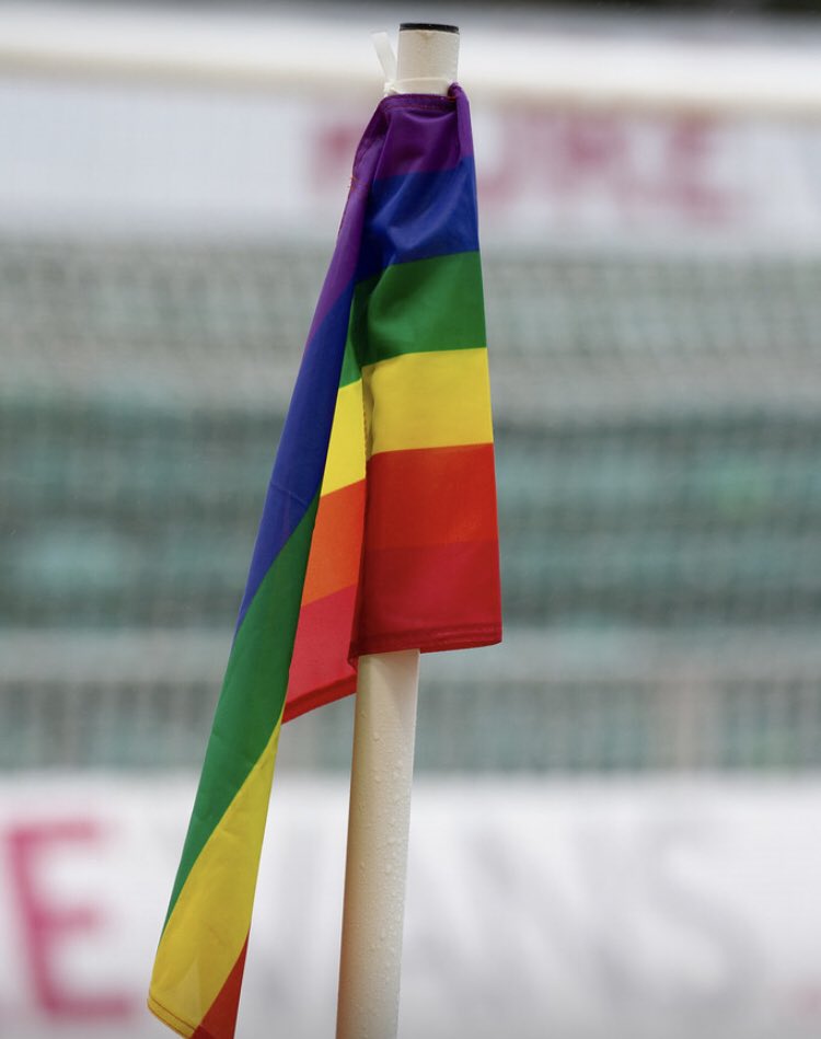 NewportCounty's tweet photo. Today everyone at #NCAFC recognises International Day Against Homophobia, Biphobia and Transphobia. 

We stand with those, in football and wider society, who face discrimination due to their sexual orientation. 

#IDAHOBIT2022🌈

🧡🖤 https://t.co/IN29tDanDh