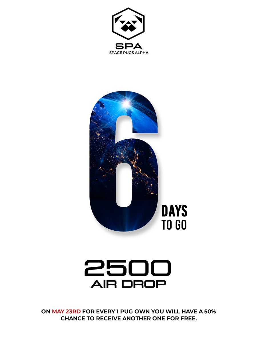 spacepugs_'s tweet photo. 🤯OVER 700,000 ADA WILL BE GIVEN AWAY! 🤯
#DontSleep #GiveBack #2500Airdrop #WAGMI #CNFT #CNFTS #Cardano #cardanoNFTS 

Poster created by @ArticulateSam https://t.co/JGRyXhqY0m