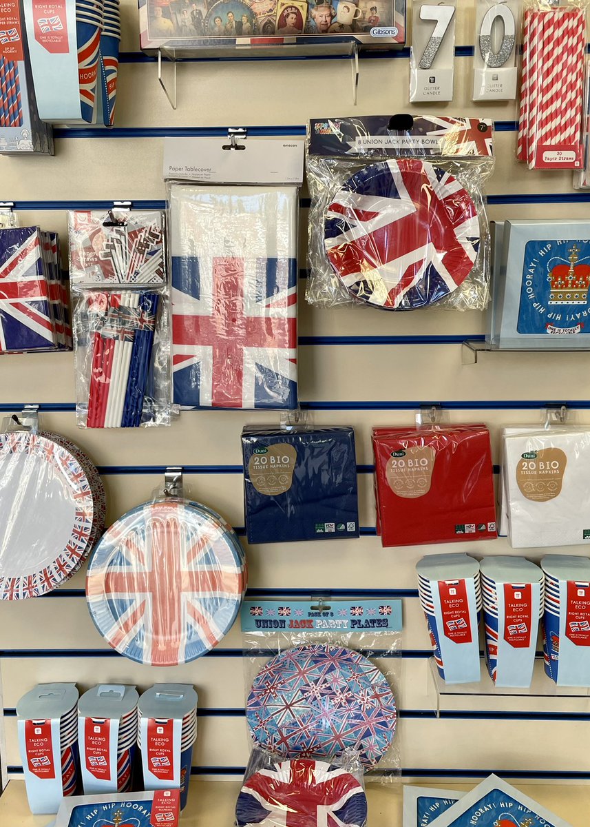 I’ve just had another @talkingtables_tt delivery! Our shop is now cram packed ready for all your jubilee festivities! Why not pop by?♥️🇬🇧💙

#jubilee #platinumjubilee #welovereigate #talkingtables #reigatemums #stationerylove #shoplocal #supportsmallbusiness