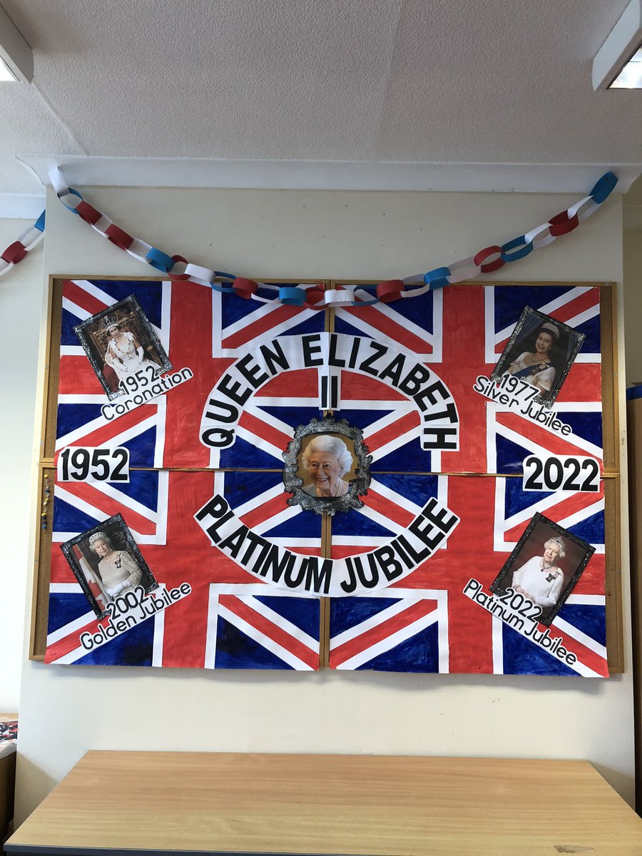 ashman_cheryl's tweet photo. The Duke St team getting organised to celebrate the Queen’s Jubilee  @icypotter @PeterTomlin4 @ally_pv https://t.co/N0tZJeovpL