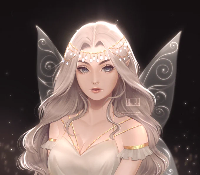 someone finally commissioned me to draw a fairy 🧚‍♀️

#artph 