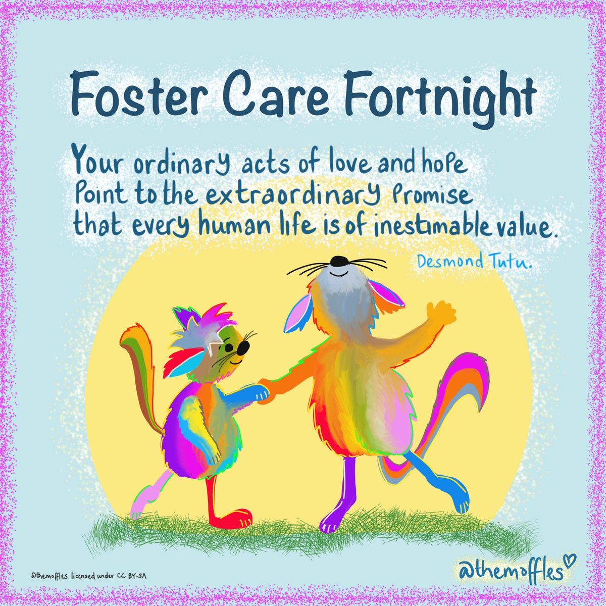 🌈 Thank you foster carers & fostering communities for all that you do 🐾💕 #Fostering #FosteringTheFuture #fosteringsaveslives #fostercare #fostercarefortnight #FCF22 #ThankYou #community #PACE #love