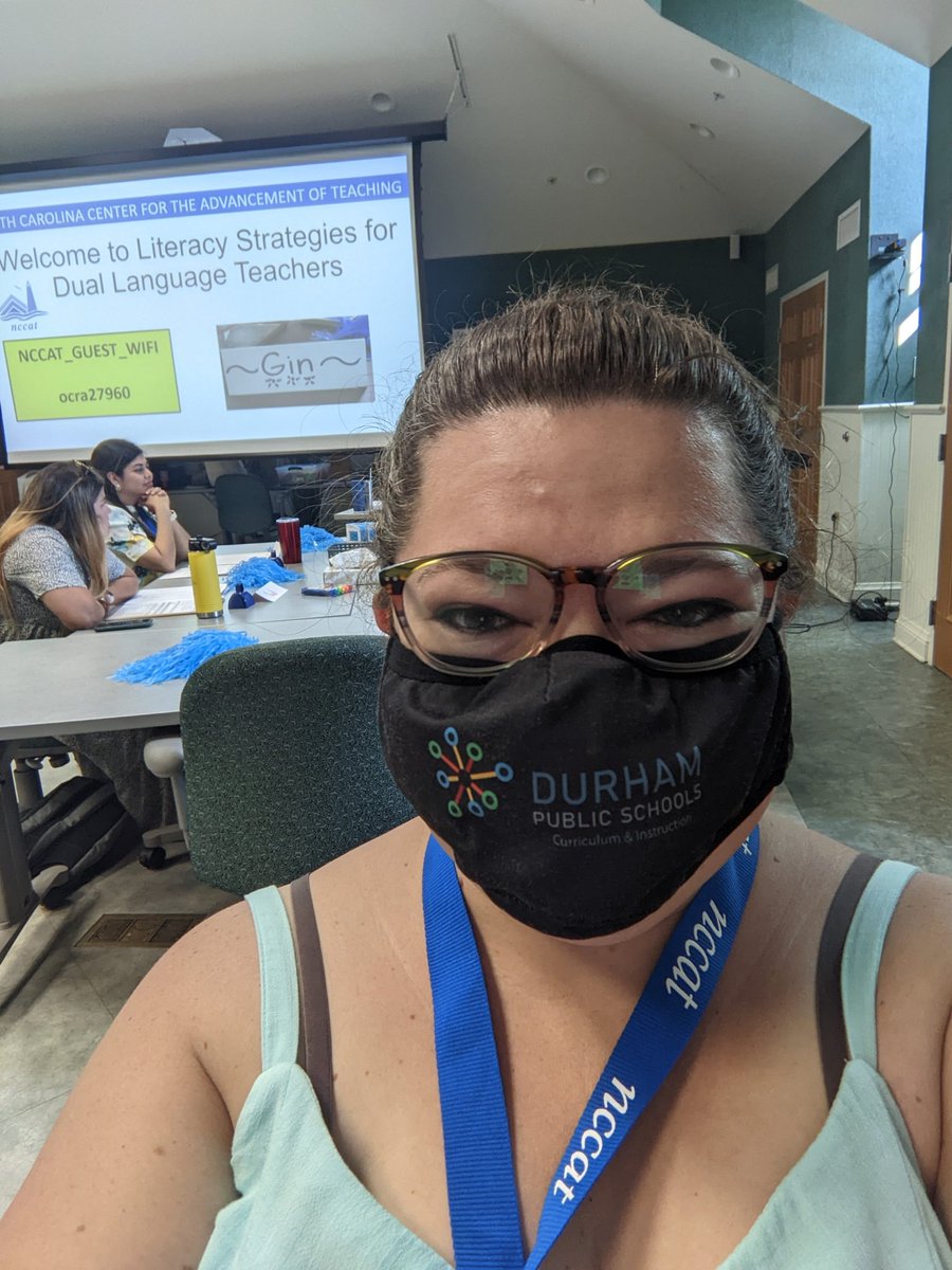 Kicking off a week of learning and connection at #NCCAT! Excited to bring literacy strategies for our Dual Language teachers back to DPS! #DLI #bilingualism #biliteracy
