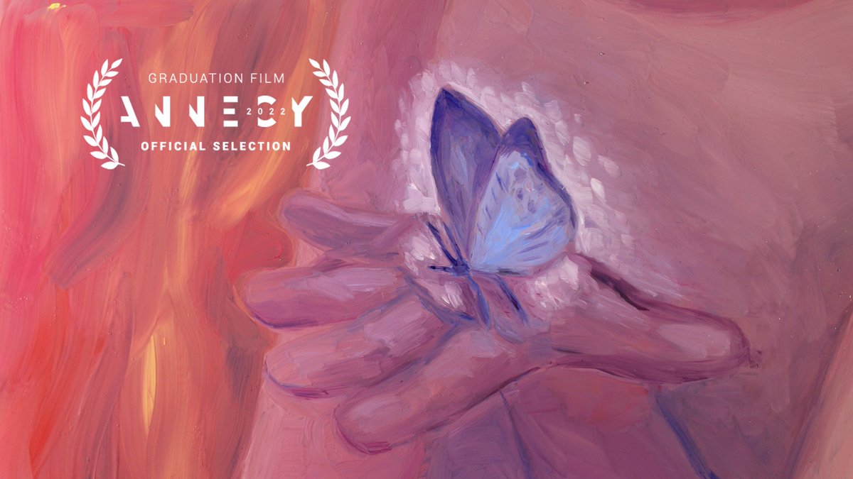 TillWallace's tweet photo. Unbelievably excited that my grad film 'Wings for Butterflies' has been selected for @annecyfestival !! I'm so honoured and thrilled to be a part of such an incredible animation event 🥺💕🦋 https://t.co/1QRifASFV2