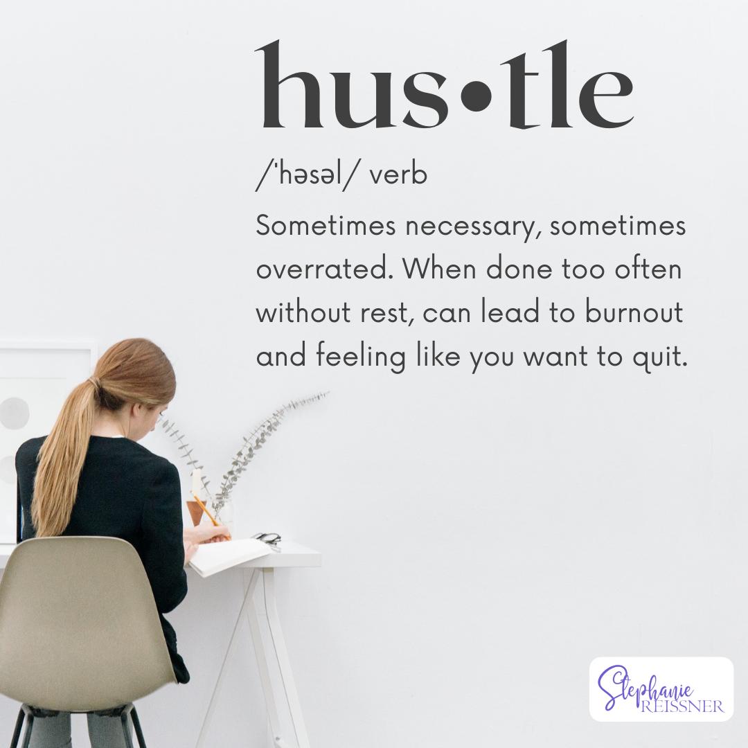 stephreissner's tweet photo. The hustle has become sensationalized... make sure that you rest your mind and your body too! It's just as important as the work! #resttoo #failforward https://t.co/C3isoGWqzX
