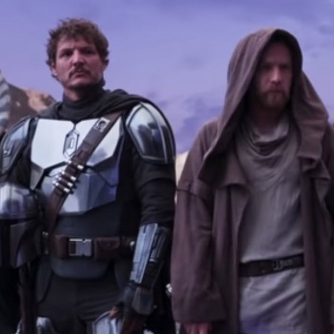 zed on Twitter "EWAN MCGREGOR AND PEDRO PASCAL, DIN DJARIN AND OBI WAN