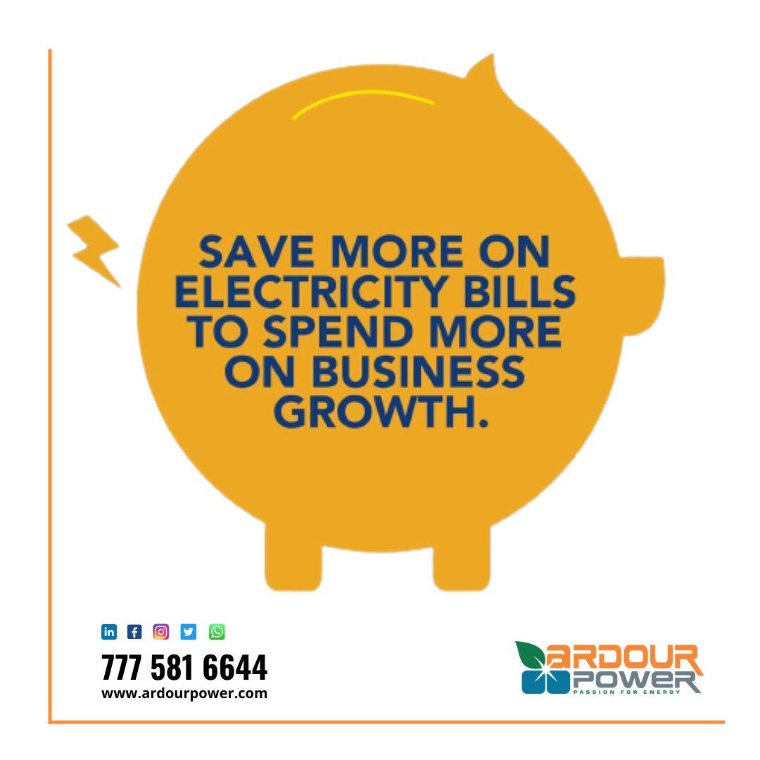 ardourpower's tweet photo. Going solar could save your business significant money to power your growth.

✓ Contact Us For Enquiries:

📞 +91 777 581 6644
📧 info@ardourpower.com
🌍 https://t.co/PwFQyVxtim
.
.
#ArdourPower #Renewables #SolarEnergy #Pune #Nashik #Mumbai #Maharastra #India https://t.co/4vRv2nrpOa