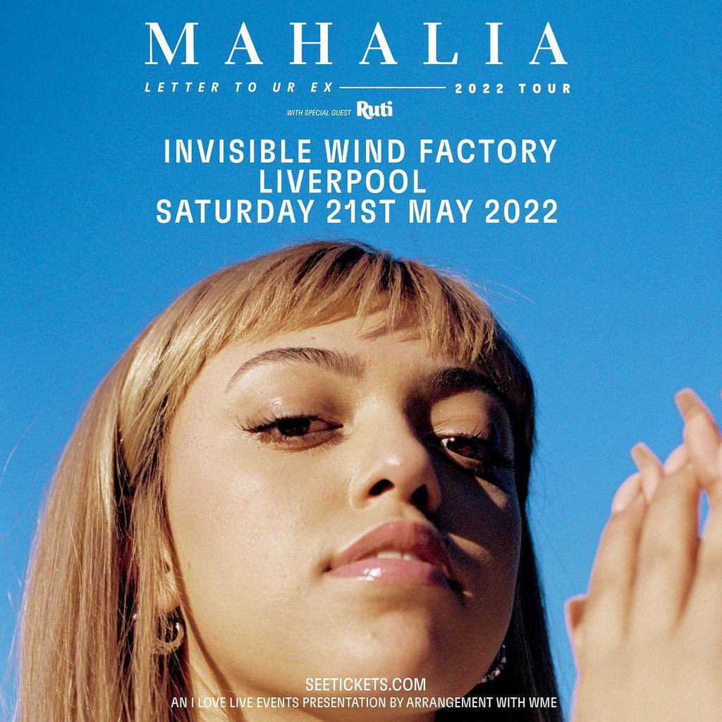 _hannahdoyle_'s tweet photo. selling two tickets for @mahalia on saturday in liverpool cheaper than face value, comment or dm me for more info x https://t.co/kKOrsD1dMS