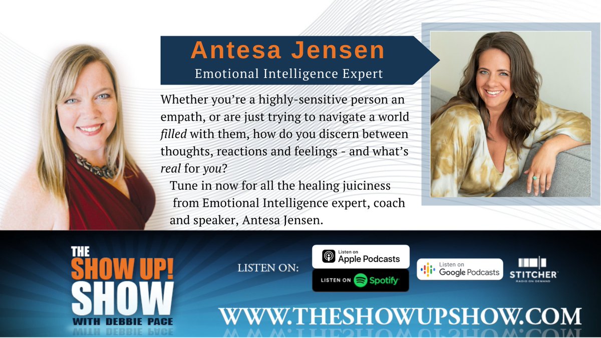 TheShowUpShow's tweet photo. What would you do if you had a successful finance career and suddenly found yourself abandoned in the middle of a dangerous area in South America - with no money?

Tune in now for #emotionalintelligence expert Antesa Jensen's story of a life-changing https://t.co/gtGp6uQeyi https://t.co/Fdmt0jBYjA