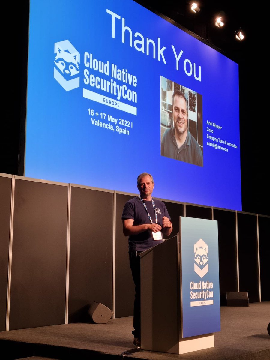 ArielShuper's tweet photo. Had great time presenting today at the #CNSecurityCon. It was great to present in person (and to see myself in a prerecorded session) https://t.co/LOXSR6XMOL