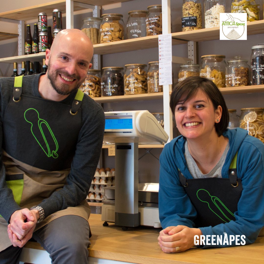 GreenApesJungle's tweet photo. 📢 Nuovo partner nella nostra #giungla: con grande piacere vi presentiamo #anticaspesa, negozio torinese di sfuso, dove trovare tanti prodotti di qualità con un packaging sostenibile e prendendo esattamente le quantità desiderate.
#premigreenapes
#partnergreenapes https://t.co/rLsl6CDRqv