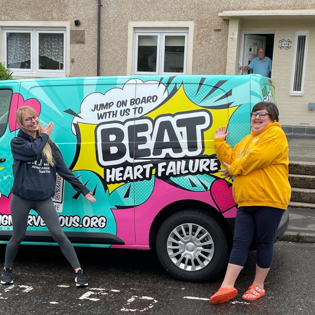I was heading over the Forth Bridge to kick off the start of my Scottish tour!

My first stop was to see one of our Marvellous Patient Educators Donna.

Donna contributes a lot to the charity and she is a valued member of our Heart Failure community.

Together we will #BeatHF ❤️