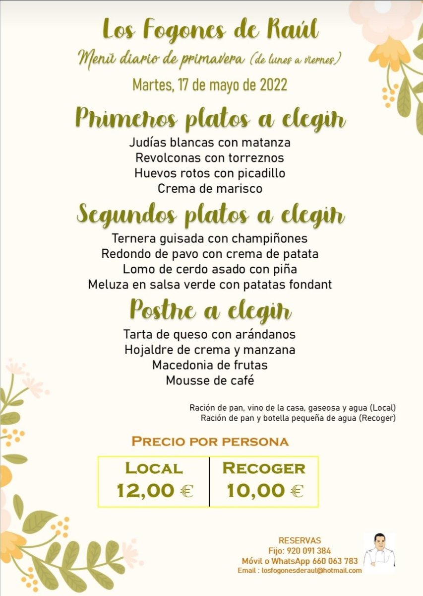 losfogonesdeR's tweet photo. ¿Nada pensado para comer? Se acerca la hora, te esperamos en Los Fogones. 🔥 https://t.co/sQ1awZRyn2