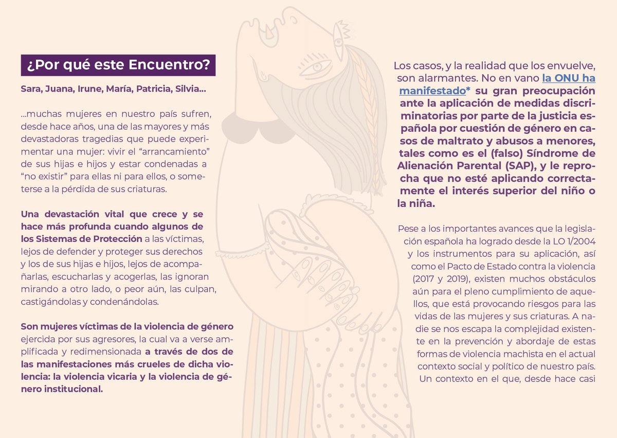 encuentrovvvi's tweet image. #Encuentrovvvi #Programavvvi
I ENCUENTRO ESTATAL VIOLENCIA VICARIA Y VIOLENCIA DE GÉNERO INSTITUCIONAL
🗓 20 y 21 de mayo 
📍 Palacio de Congresos de #Mérida #Extremadura

@Left_EU @calalafondo @DiputacionCC @ayto_merida @DipdeBadajoz @Junta_Ex @InstMujeres @ImexJuntaEx