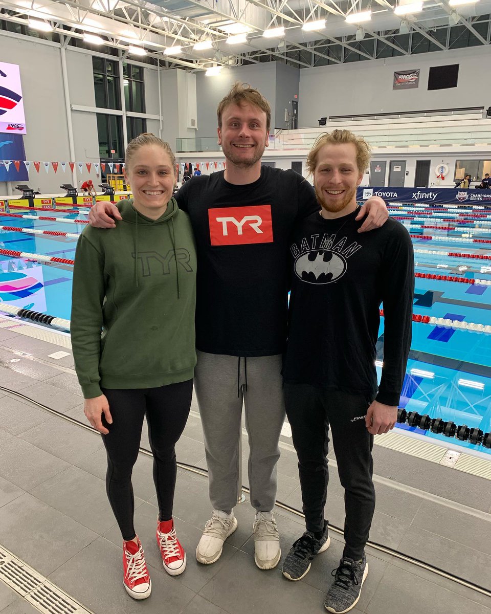 Had a great time racing in Chicago! Not the greatest times, but definitely a good way to get back into LCM. Excited for the next TYR Pro Series meet in San Antonio! Then after that World Trials!🙌