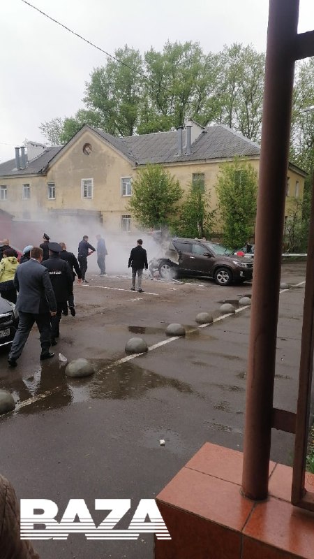 lumworld's tweet photo. 1 wounded as result of RPG explosion in Mytischy, Moscow region. reportedly RPG was brought from Donbas as “souvenir” https://t.co/tbnU9fDrm1 via @bazabazon https://t.co/VpPZBbV8uz